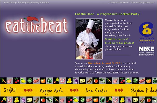 Eat the Heat Progressive Cocktail Party